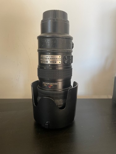Nikon nikkor 70 - nikkor, 70-200mm