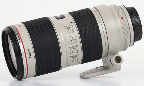 Canon 200mm is - 70-200mm, usm